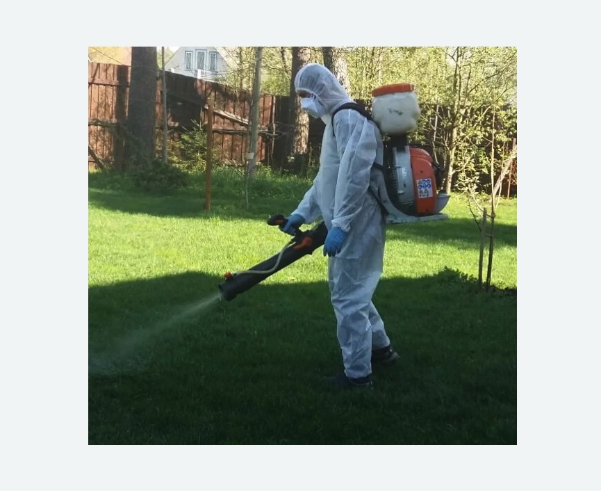 Обработка территории от клещей в Чапаевске