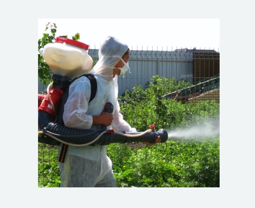 Акарицидная обработка территории в Чапаевске