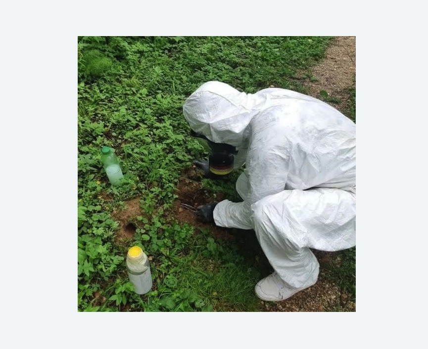 уничтожение кротов на участке в Чапаевске